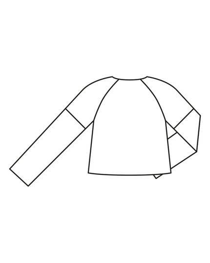 burda Schnittmuster Damen Kurzjacke 02/2023 3A Gr. 34-44