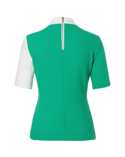 burda Schnittmuster Damen-T-Shirt mit Stehkragen 03/24 #116 Gr. 34-44