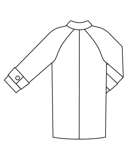 burda Schnittmuster Damen Oversize-Mantel 10/2022 #108B Gr. 36-44