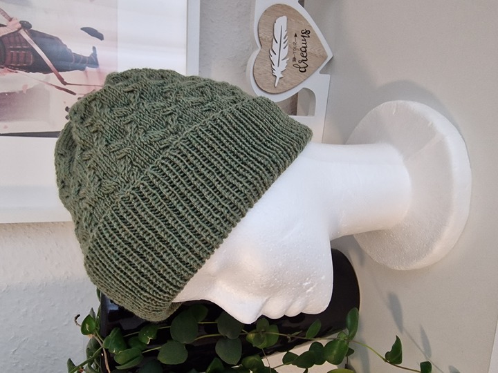 Strickanleitung für die Herrenmütze "Sven"