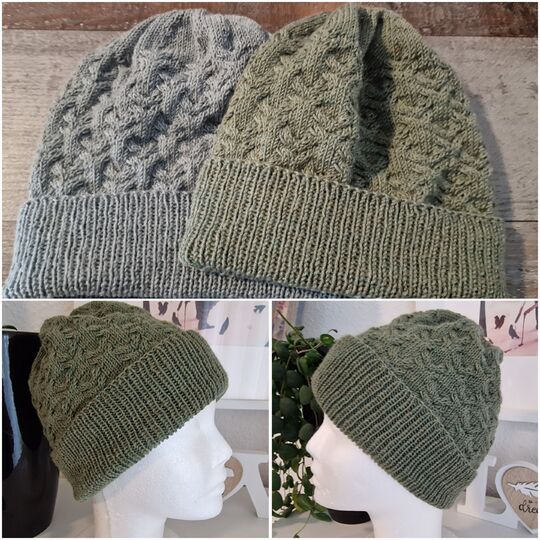 Strickanleitung für die Herrenmütze "Sven"