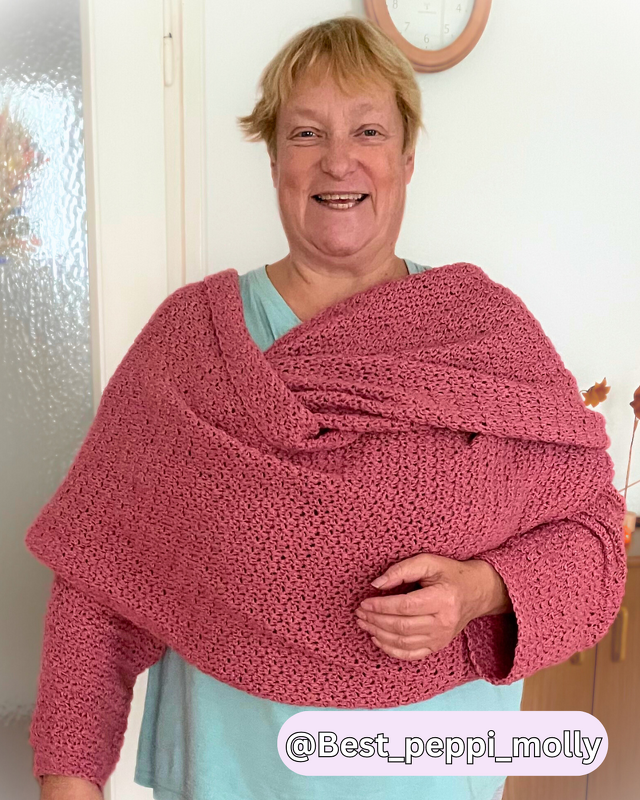 Sweater Scarf Crochet Pattern | Plus sizes up to 4XL - Image 11