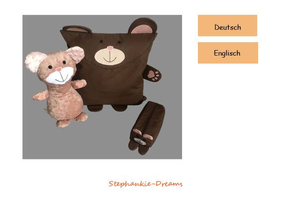 Kuschelset Animals Bär