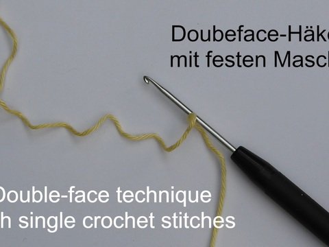 Grundanleitung Doubleface-Häkeln