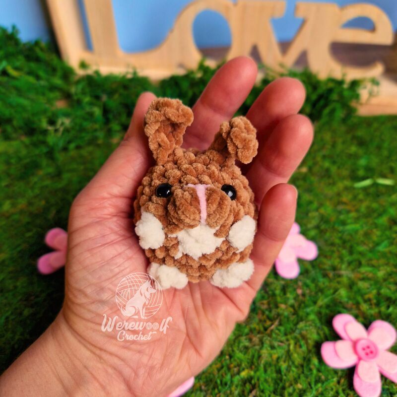 Kleines Häschen ohne nähen Häkelanleitung - Bild 9