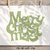 Plotterdatei Merry Christmas Geschenkanhänger Handlettered svg dxf png PDF