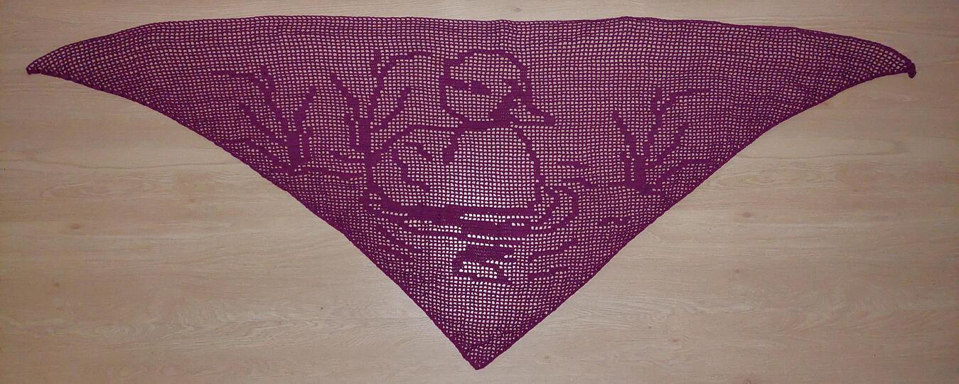 Anleitung Motivtuch Ente