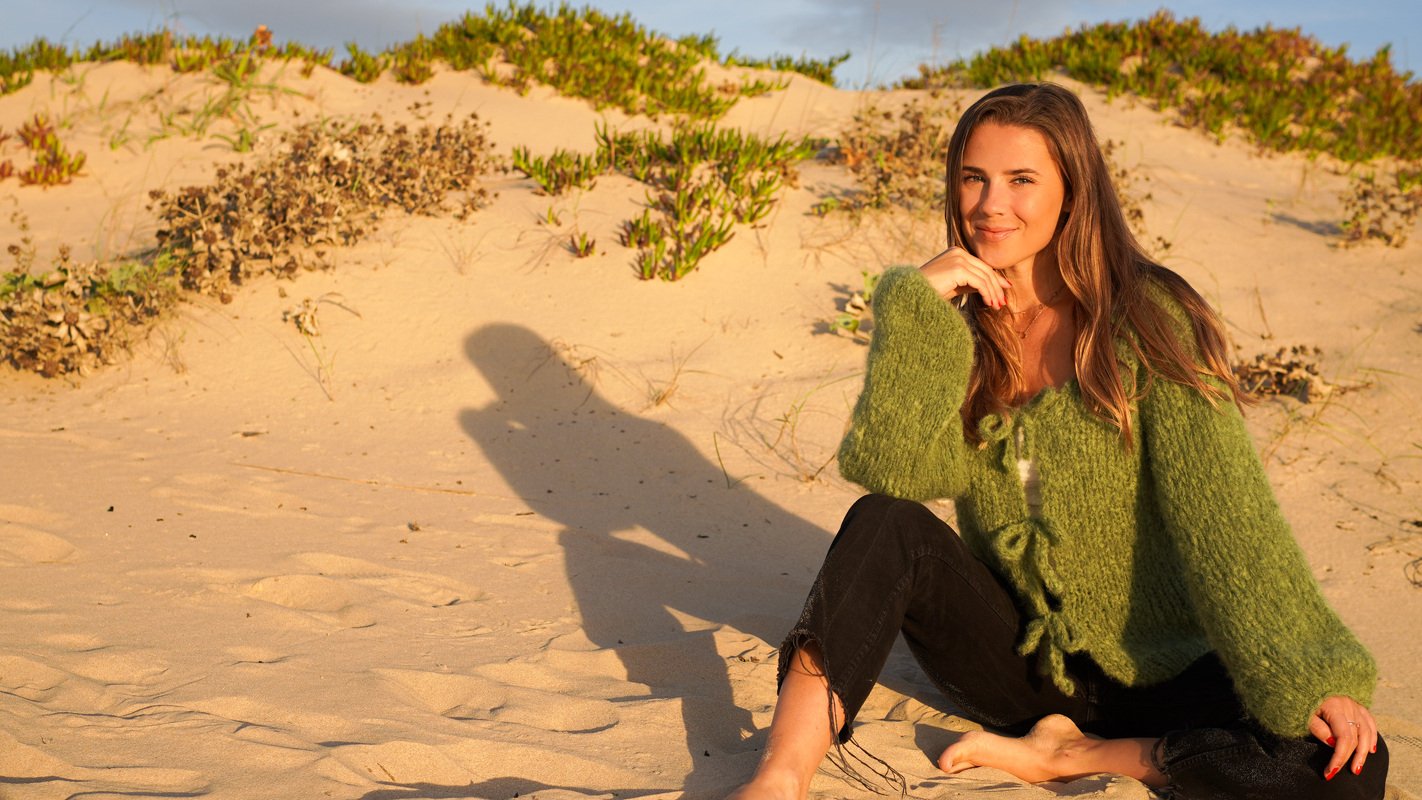 Einfacher Cardigan mit Videoanleitung - Bild 4