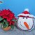 Kissen Schneemann ist ein Adventskalender, Häkelanleitung  von Dadade