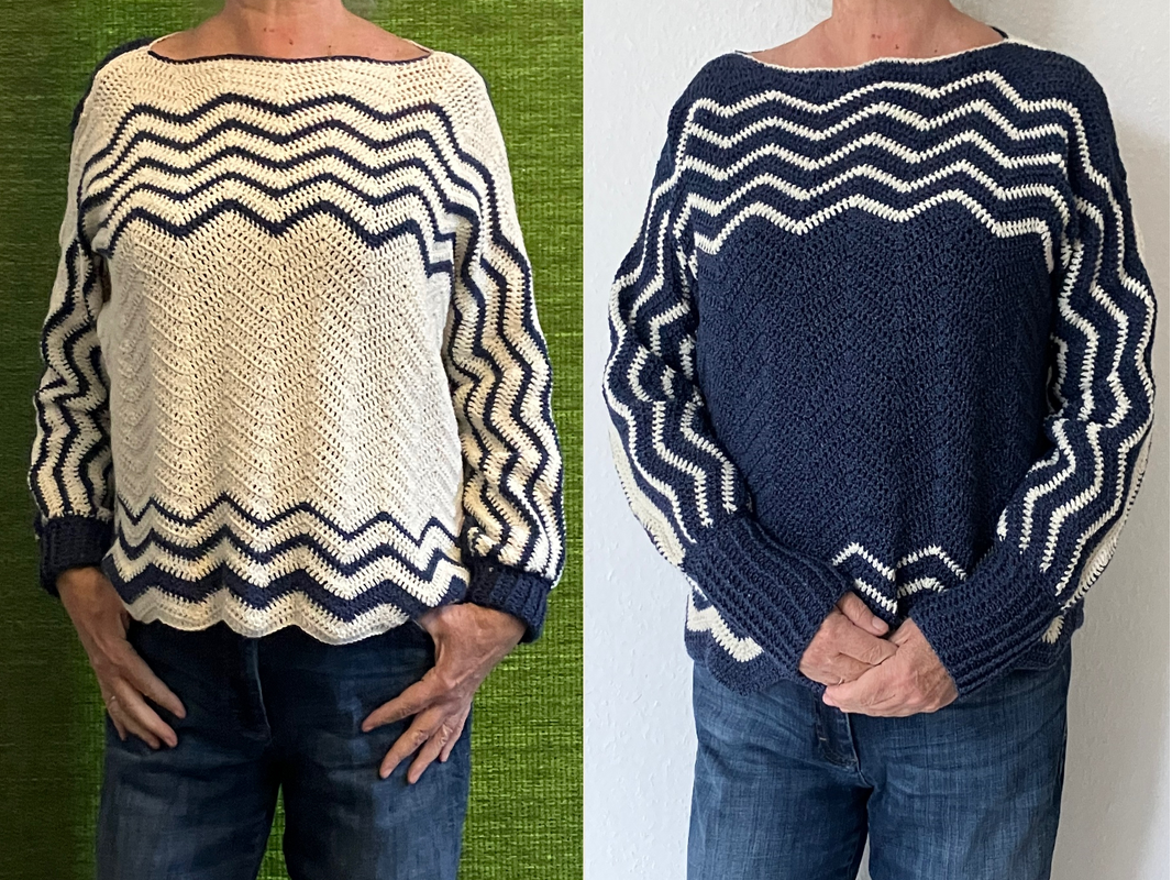 Zickzack - Bauchwegschummler - Häkelanleitung - Bild 3