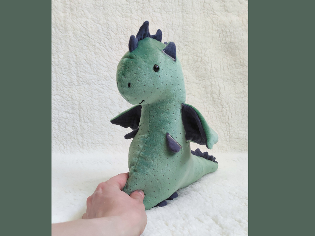 Sewing Pattern Plush Toy Dragon