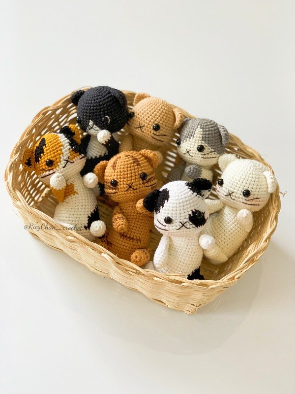 Calico Cat Crochet Pattern - Cat Amigurumi pattern - PDF pattern in English - Image 8