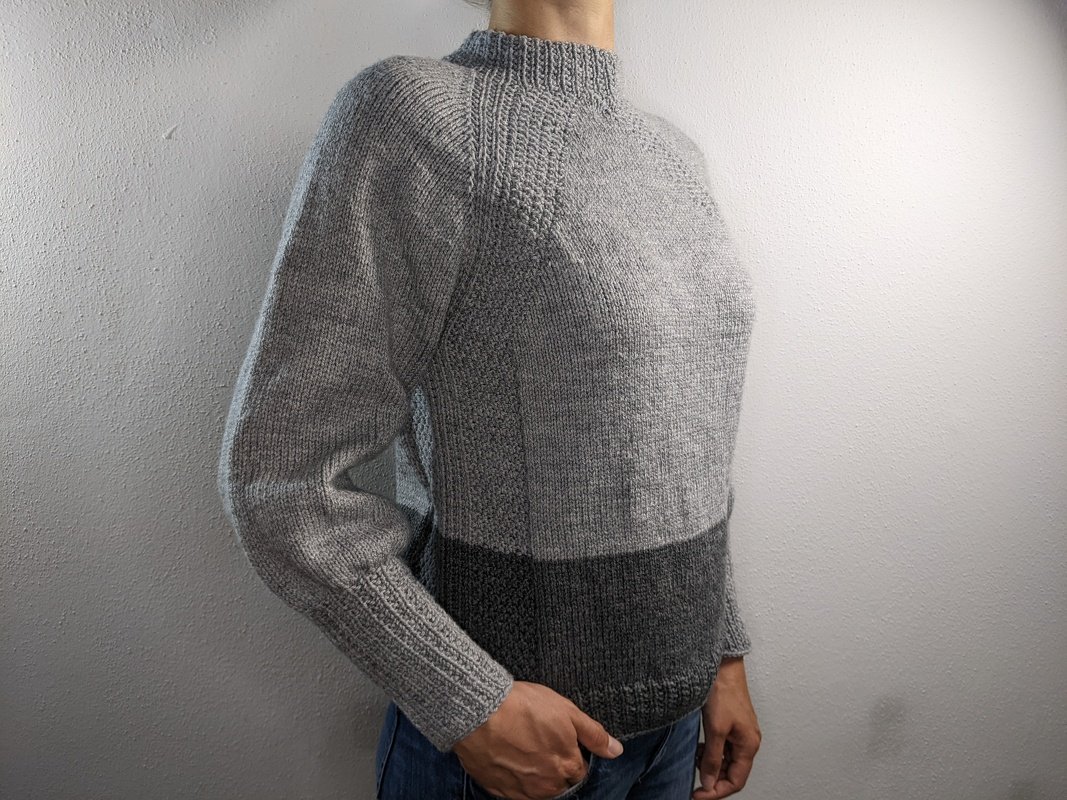 Strickanleitung Turtleneck Pullover - Bild 6