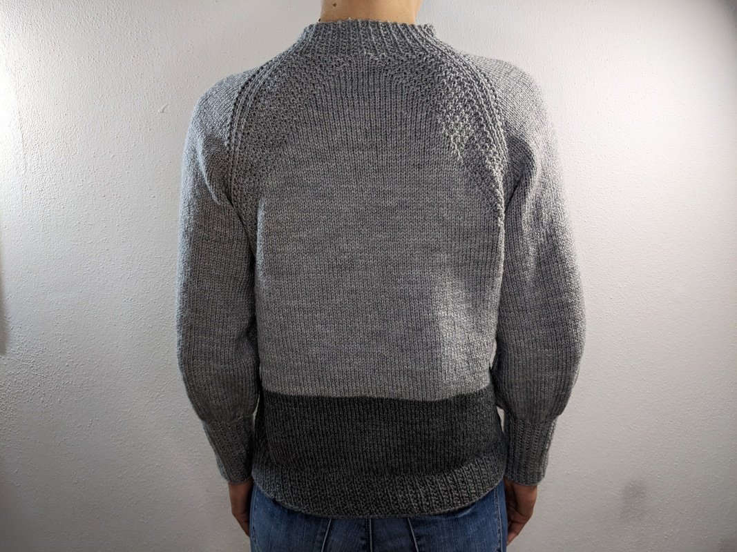 Strickanleitung Turtleneck Pullover - Bild 3