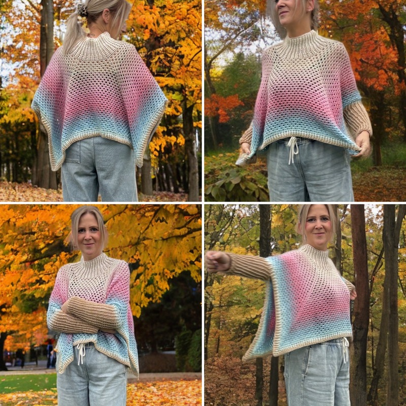 Häkelanleitung Ponchulli "Fairy on Ice" - Bild 2