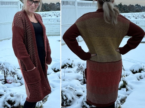 Häkelanleitung Patchwork-Jacke "WakaWaka"