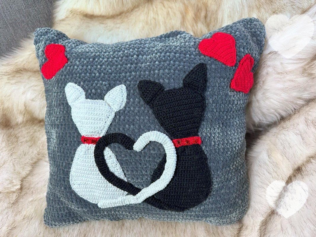 Häkelanleitung für das Wunderschöne Kissen