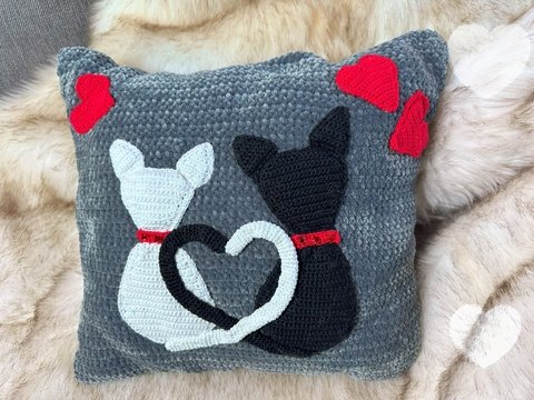 Häkelanleitung für das Wunderschöne Kissen