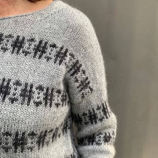 Strickanleitung Pullover Liane Größe 36 – 48