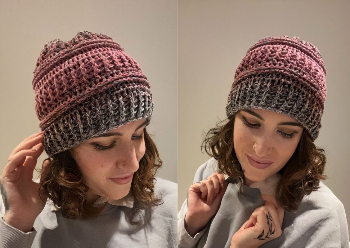 Häkelanleitung Mütze "JOY"