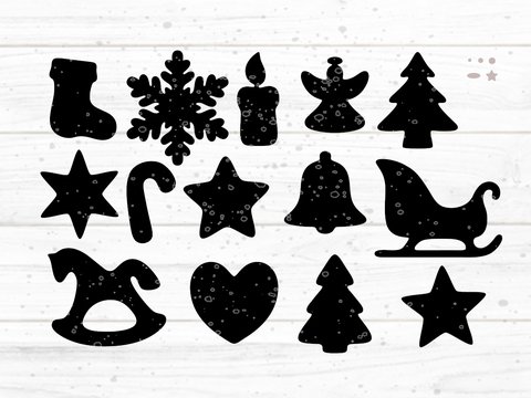 Weihnachtsformen Plotterdatei SVG DXF FCM