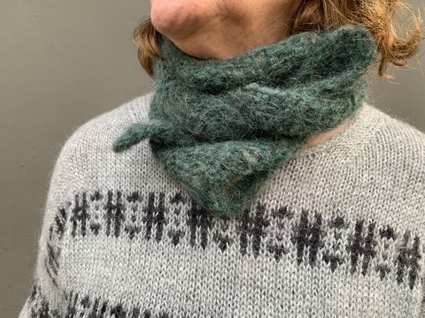 Strickanleitung schmaler Schal Lulu