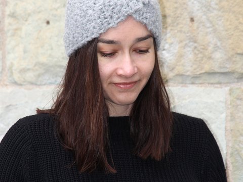 Häkelanleitung Stirnband Nebelhorn