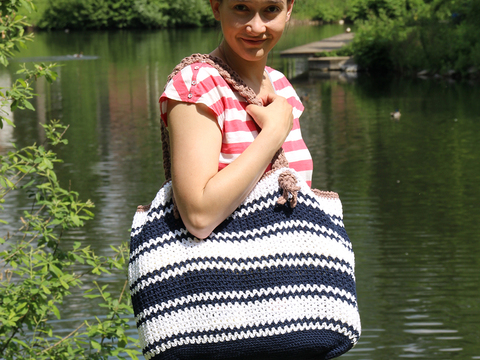 Häkelanleitung Tasche Ludenberg