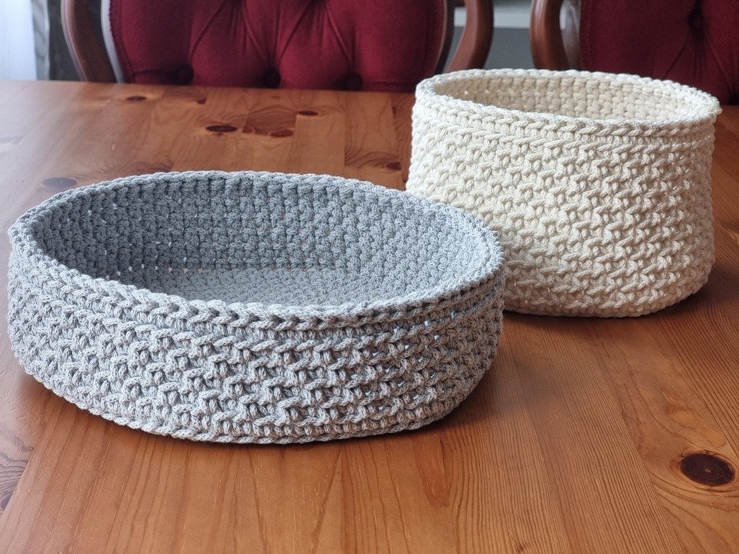 "FadenZauber" Korb, Utensilo, Brotkorb häkeln PDF-Anleitung - Bild 4