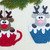 Crochet Pattern Christmas decoration reindeer in cup