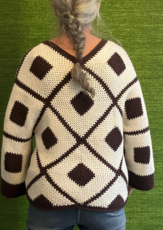 Pulli Quadratisch - Praktisch - Schön - Häkelanleitung - Bild 5