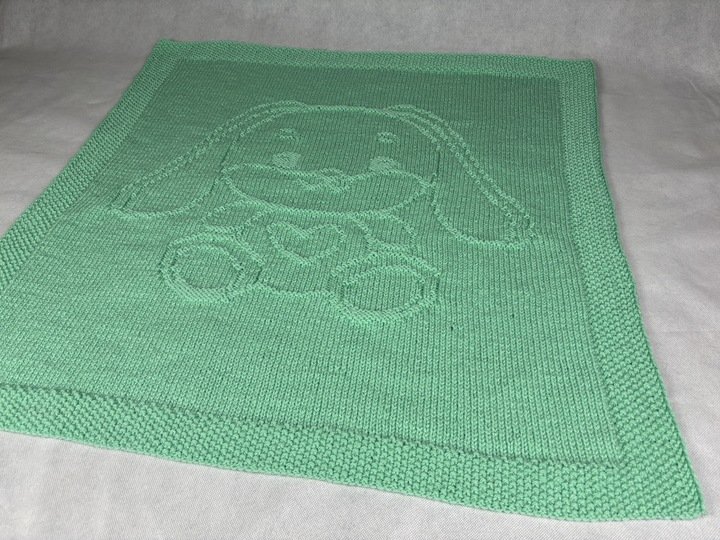 Baby Blanket Hanni Hangear –Knitting Instructions