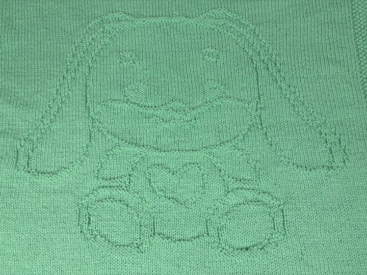 Baby Blanket Hanni Hangear –Knitting Instructions
