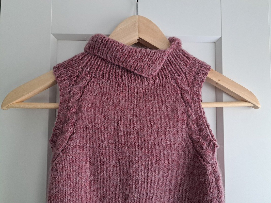 Strickanleitung Slipover Little Amy - Pullunder, Tunika