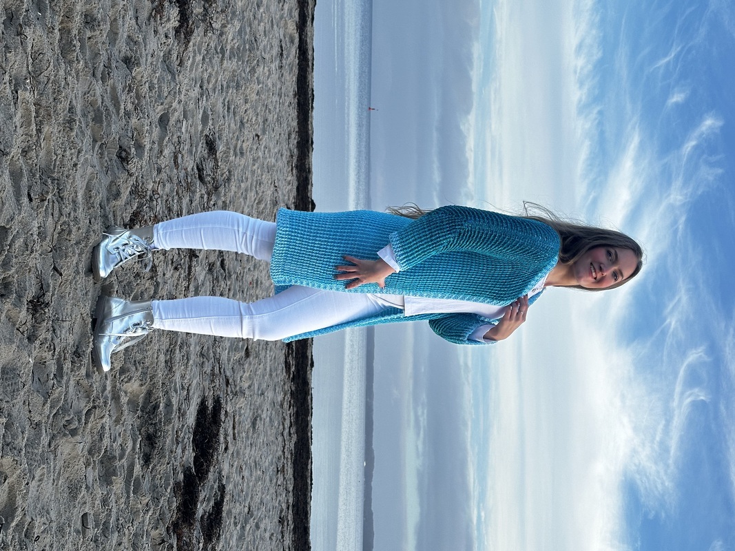 Häkelanleitung 1-Bobbel-Everyday-Häkeljacke "Eismeer" - Bild 4