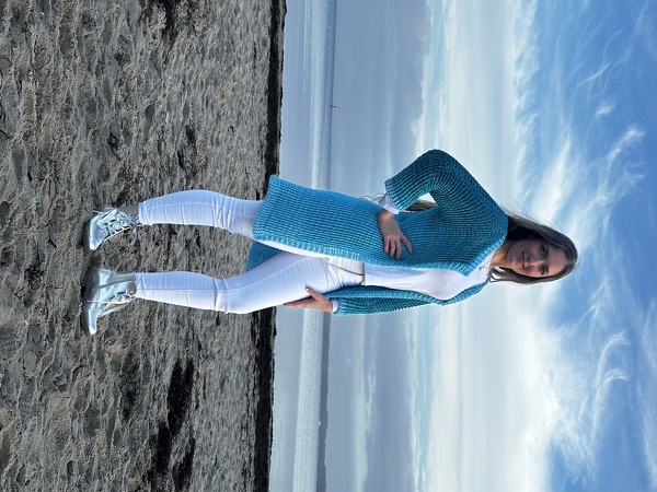 Häkelanleitung 1-Bobbel-Everyday-Häkeljacke "Eismeer" - Bild 2