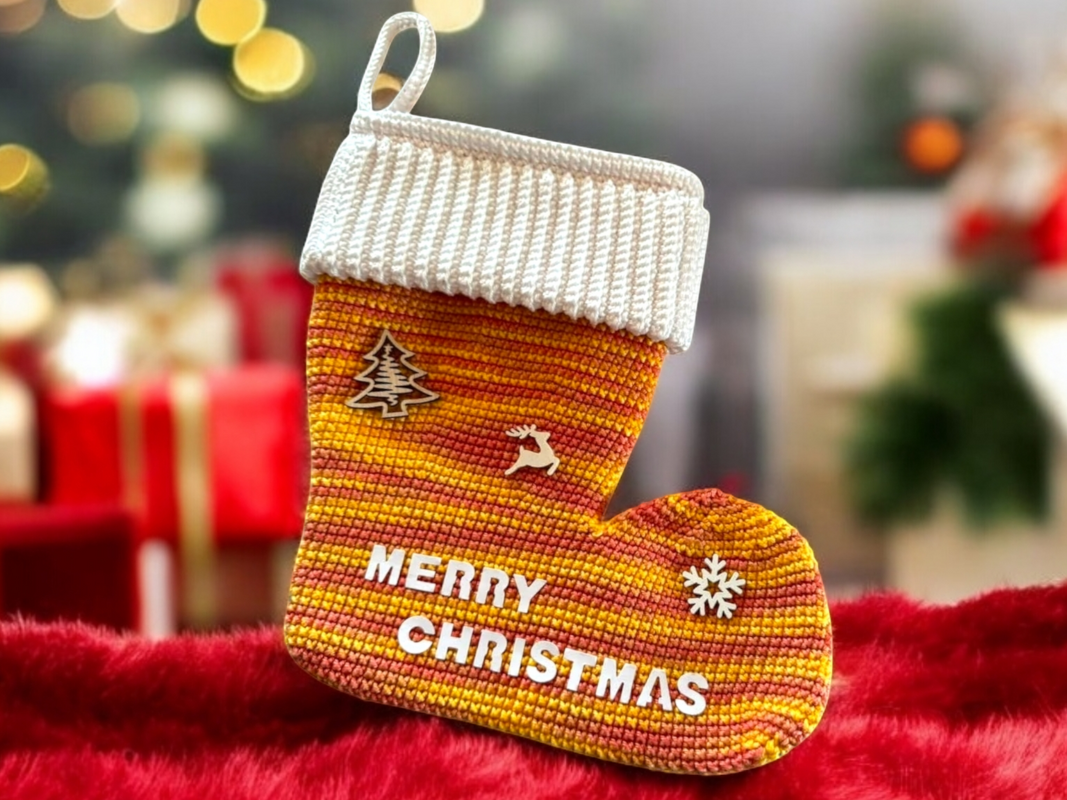 Häkelanleitung Weihnachtsstrumpf - Bild 4