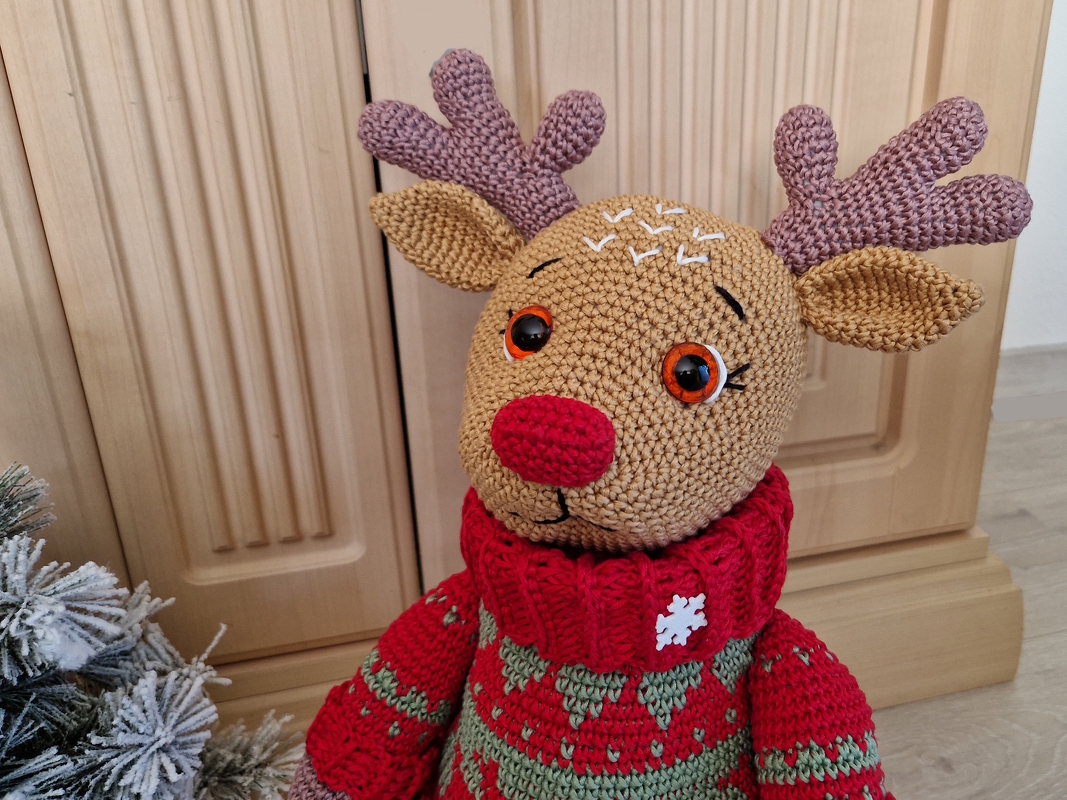 Winterlampe Rentier Matti