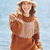 Pullover mit Norwegerpasse in Zimtbraun und Natur