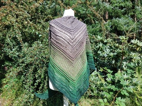 Häkelanleitung Dreieckstuch Mindy