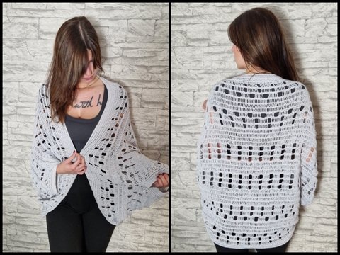 243 Häkelanleitung Seelenwärmer luftiges Chillteilchen