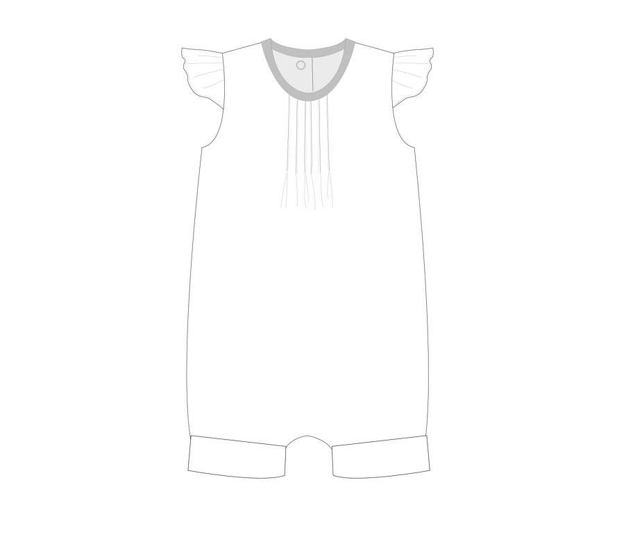 sewing pattern baby jumpsuit MIA 2-in-1 photo tutorial 0m/1m–3y/4y - Image 16