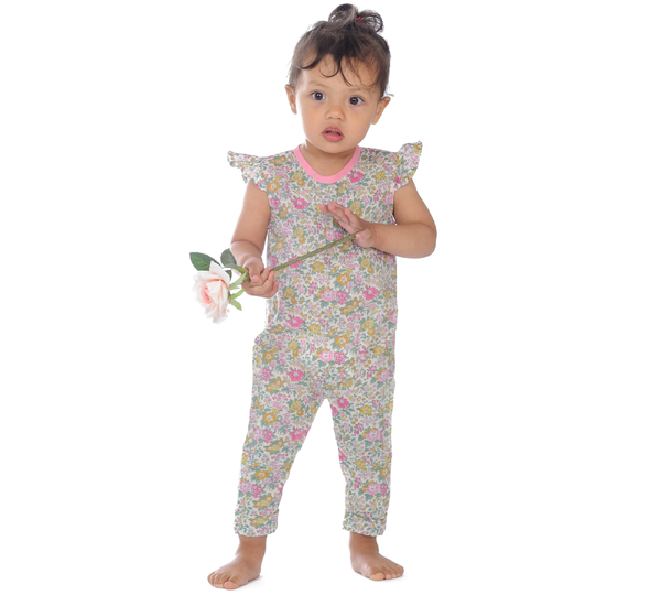 Baby Strampler Schnittmuster MIA – mit Haarband 50/56–98/104