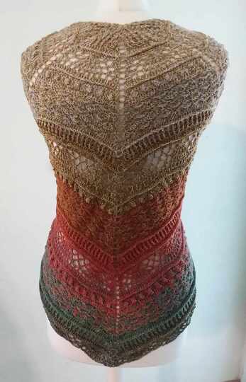 Fünfecktuch „Tisca BE“ – Häkelanleitung