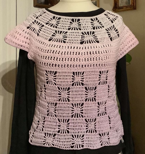 Pullover/Tunika/Shirt/Kleid Soles, Häkelanleitung