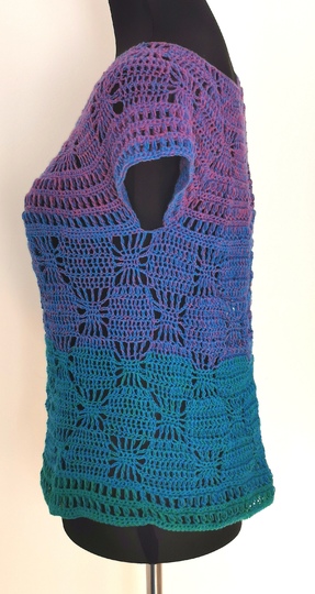 Pullover/Tunika/Shirt/Kleid Soles, Häkelanleitung