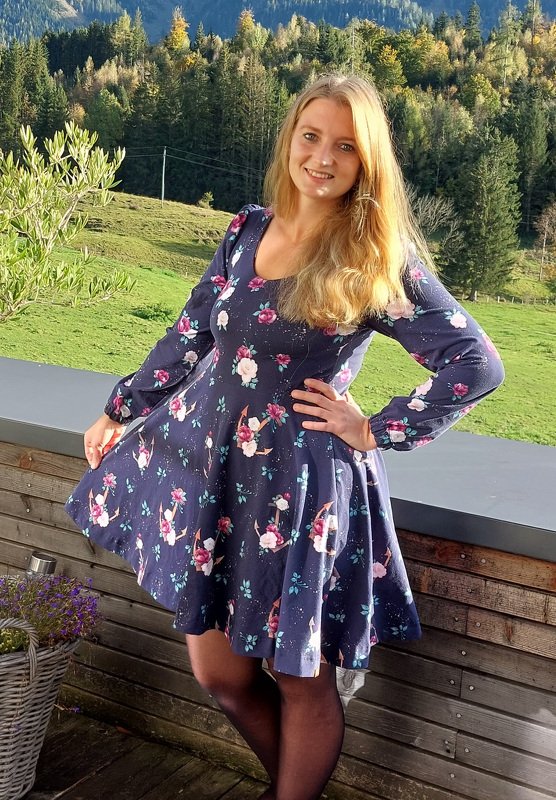 Schnittmuster und Nähanleitung Damen Jerseykleid Lora - Bild 5
