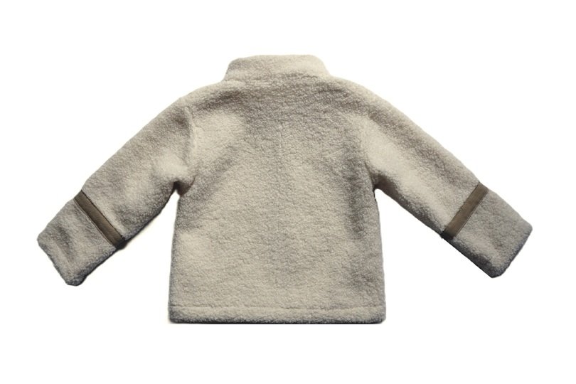 Schnitt + Anleitung gefütterte Teddyjacke Gr.80-140