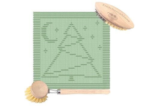 Motiv Tannenbaum „Stille Nacht“ Spültuch Deckchen Weihnachtsbaum Serviette