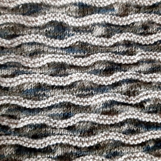 Strickanleitung „verzopfter Schal“